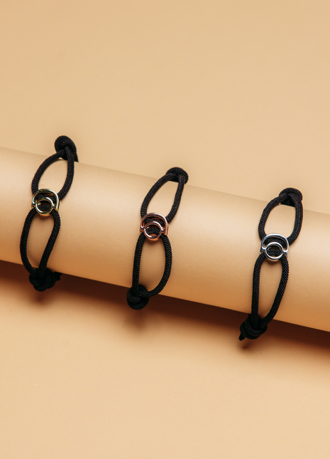 Bracelet - Black/Rosé