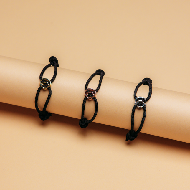 Bracelet - Black/Rosé