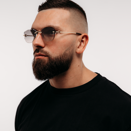 Rimless Royal Ash Rectangular