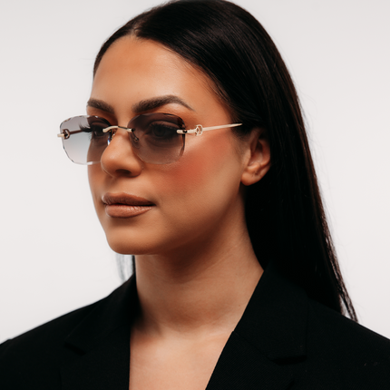 Rimless Royal Ash Rectangular