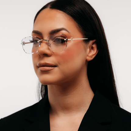 Rimless Sahara Rectangular