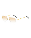 Rimless Terra Brown Octane
