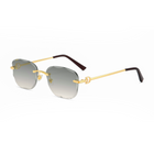 Rimless Royal Ash Rectangular