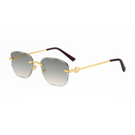 Rimless Royal Ash Rectangular